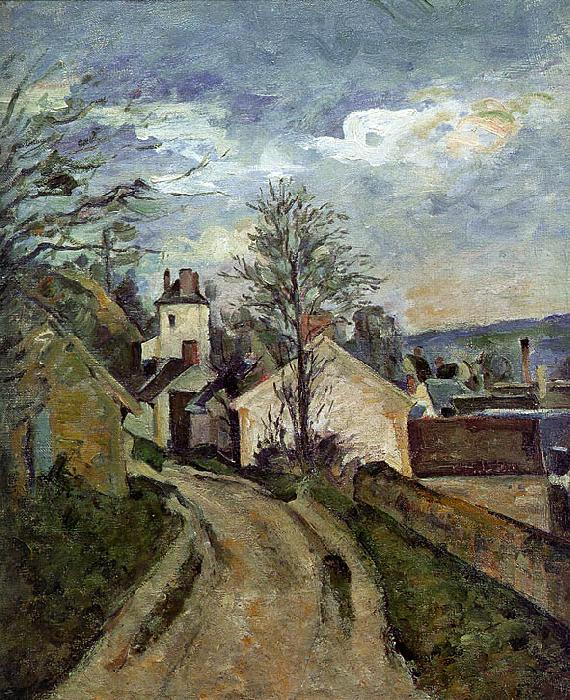 Paul Cezanne The House of Dr Gauchet in Auvers